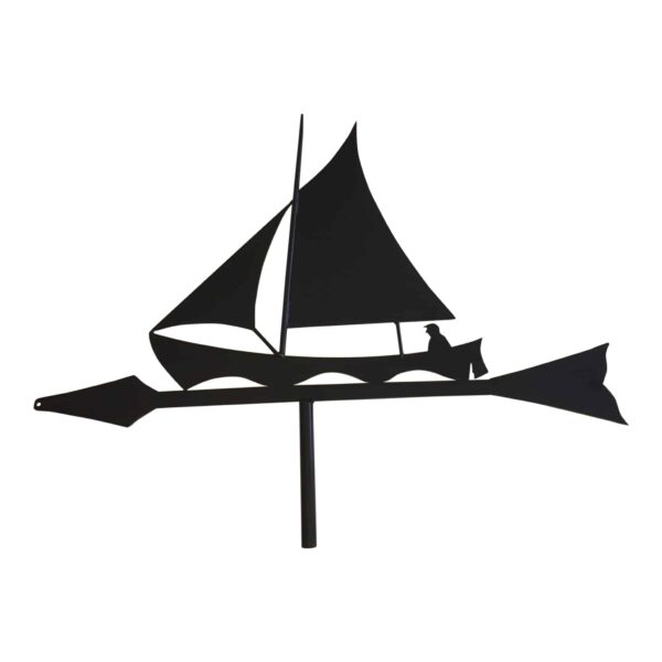 Vindflöjel Segelbåt Vindflöjlar i smide Käck & Hedbys Smide