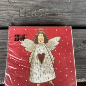 Servetter Ängel röd